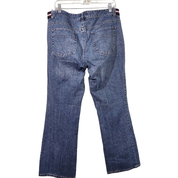 Vintage 90's y2k Tommy Hilfiger SJeans Low Rise Bootcut Womens, sz 16 - Picture 2 of 10